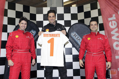 Bustamante en lo más alto del podio