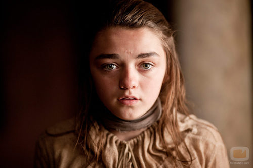 Maisie Williams da vida a la valiente Arya Stark en 'Juego de tronos'