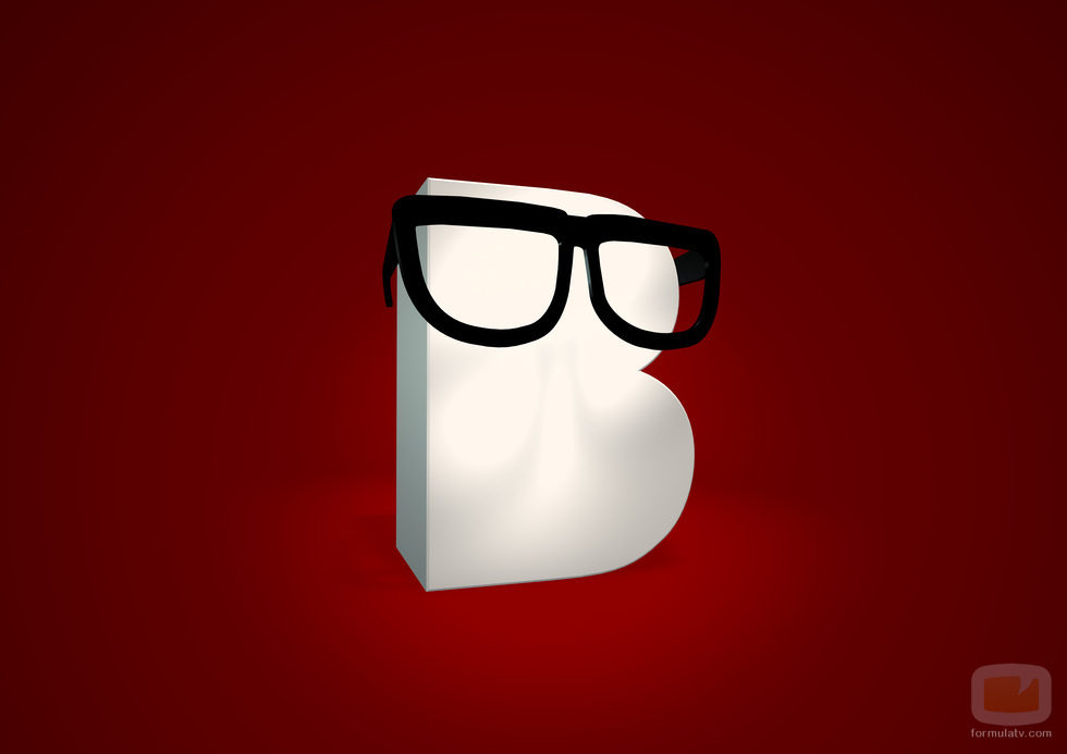 Logo de 'Buenas noches y Buenafuente' sobre fondo rojo