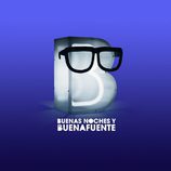 Logo de 'Buenas noches y Buenafuente' sobre fondo azul