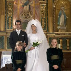 La boda entre Carmina y Paquirri en la TV movie 'Carmina'