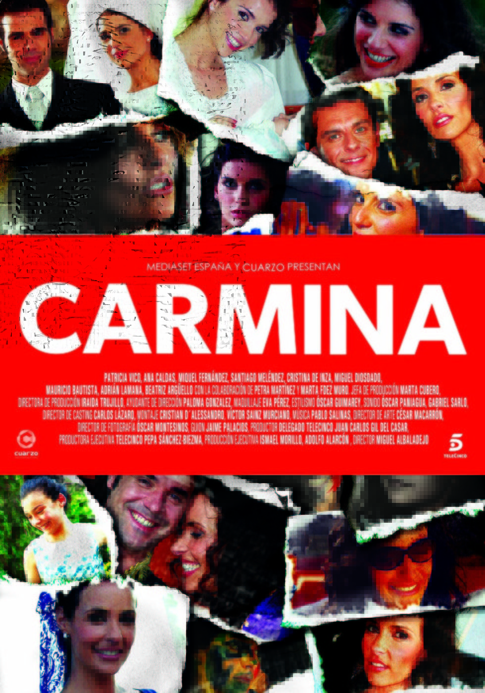 Cartel de la tv movie de Telecinco, 'Carmina'