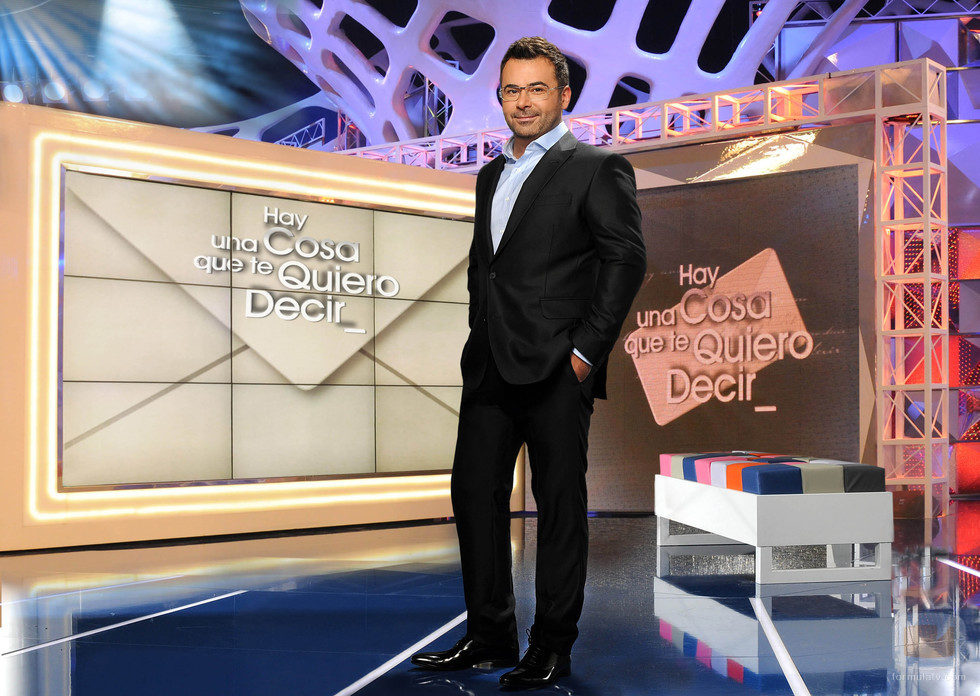 Jorge Javier Vázquez en el plató de su nuevo programa