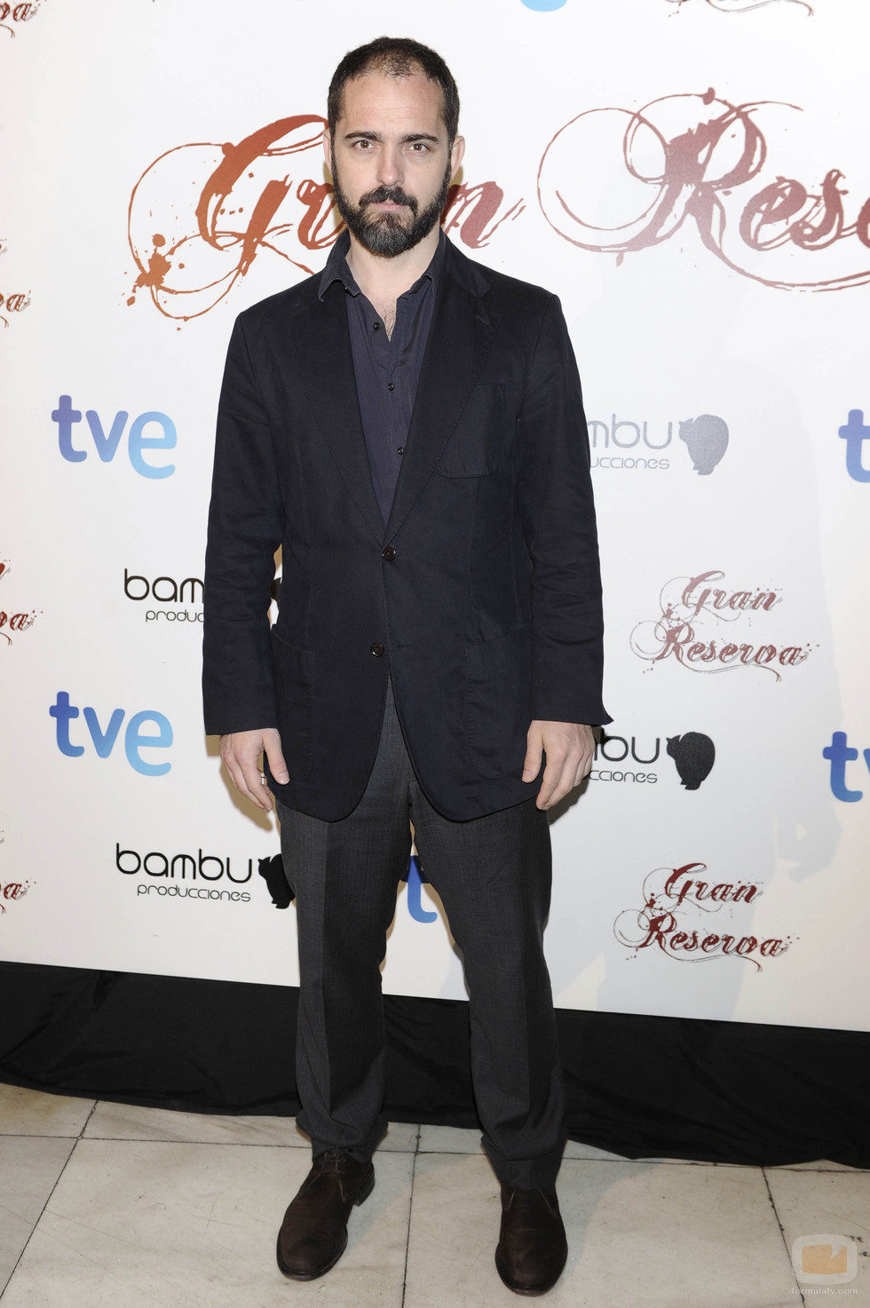 Pedro Alonso de 'Gran Hotel' en la premiere de la tercera temporada de 'Gran Reserva'