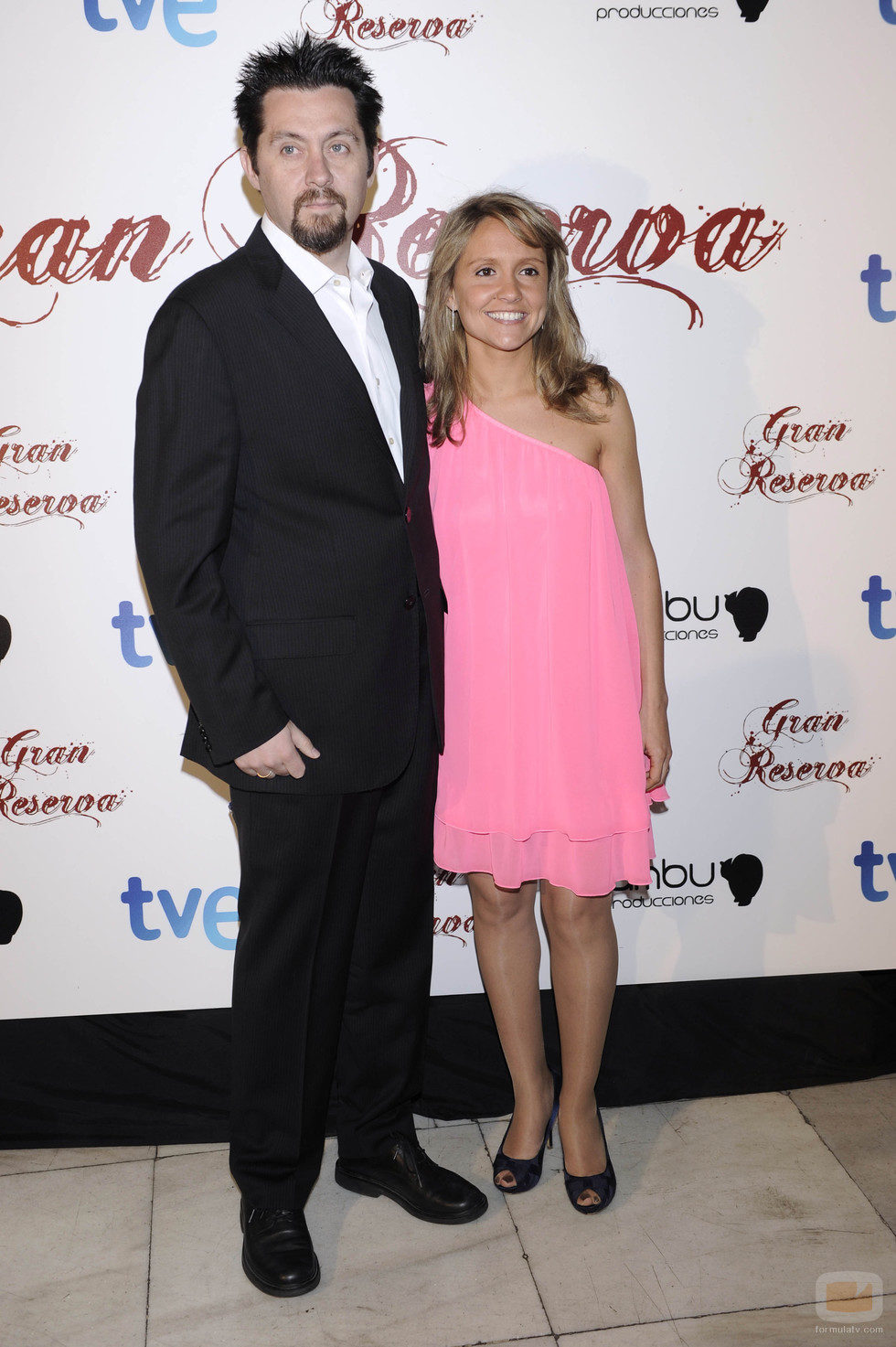 Ramón Campos y Teresa Fernández Valdés en la premiere de la tercera temporada de 'Gran Reserva'