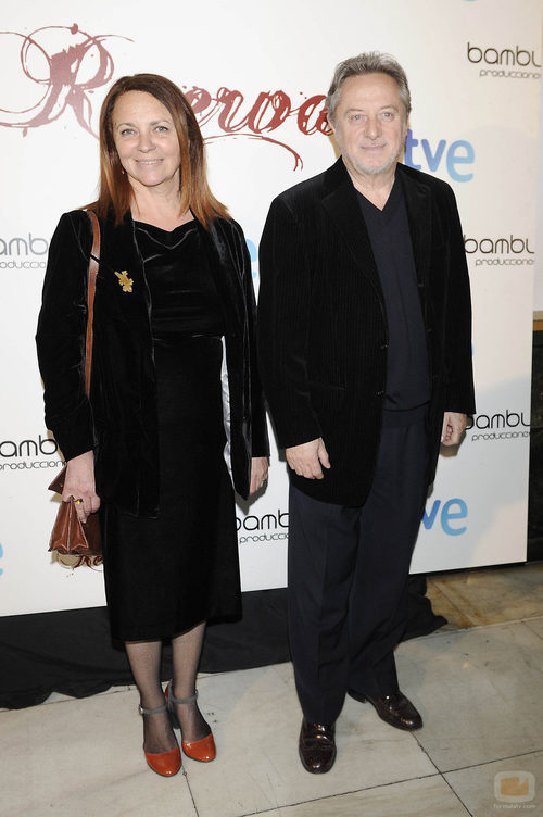 Gloria Muñoz y Manuel Galiana en la premiere de la tercera temporada de 'Gran Reserva'