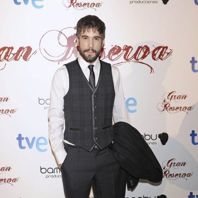 Unax Ugalde en la premiere de la tercera temporada de 'Gran Reserva'