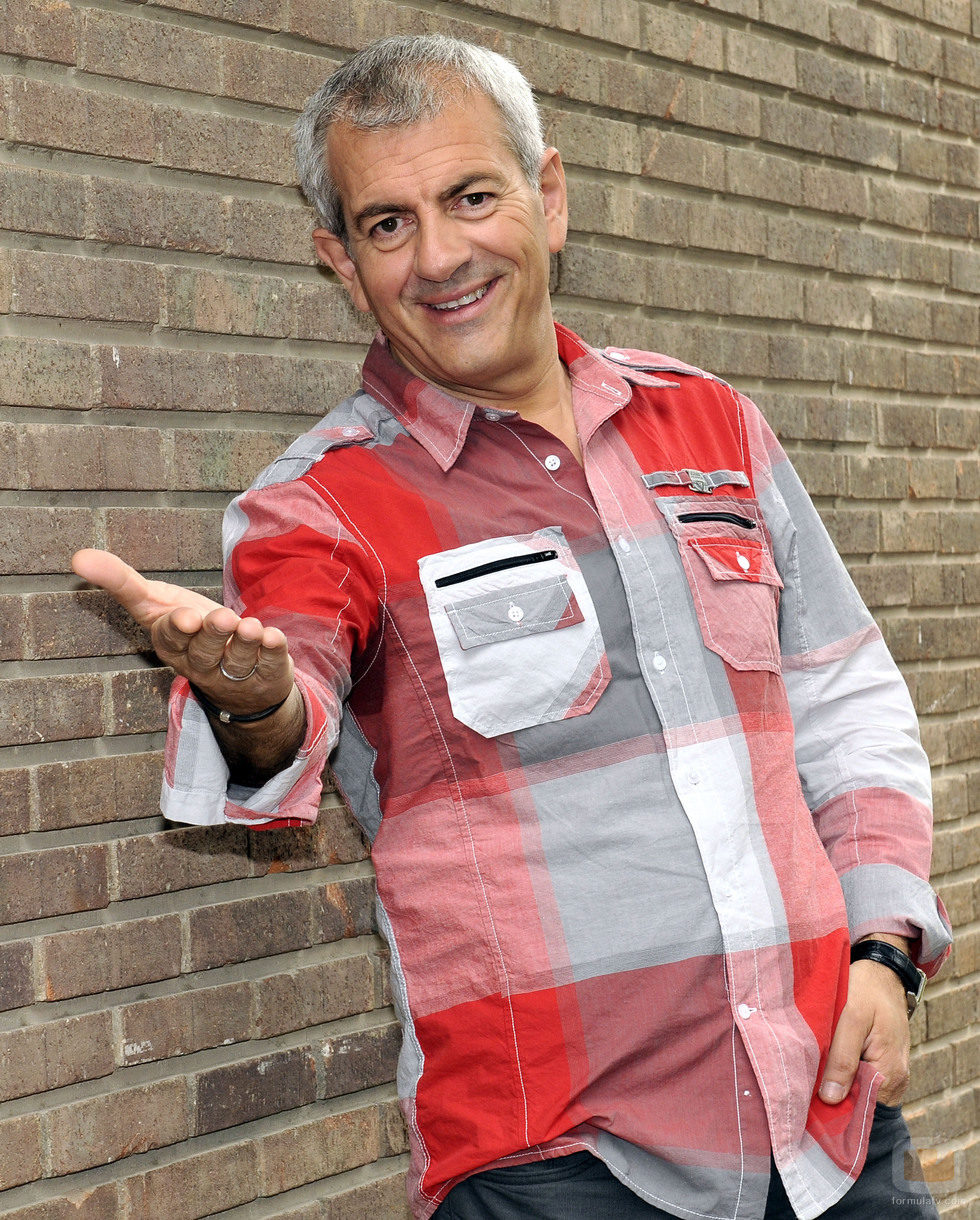 Carlos Sobera en la presentación de 'Avanti'