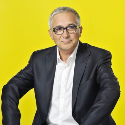 Javier Sardá con gafas