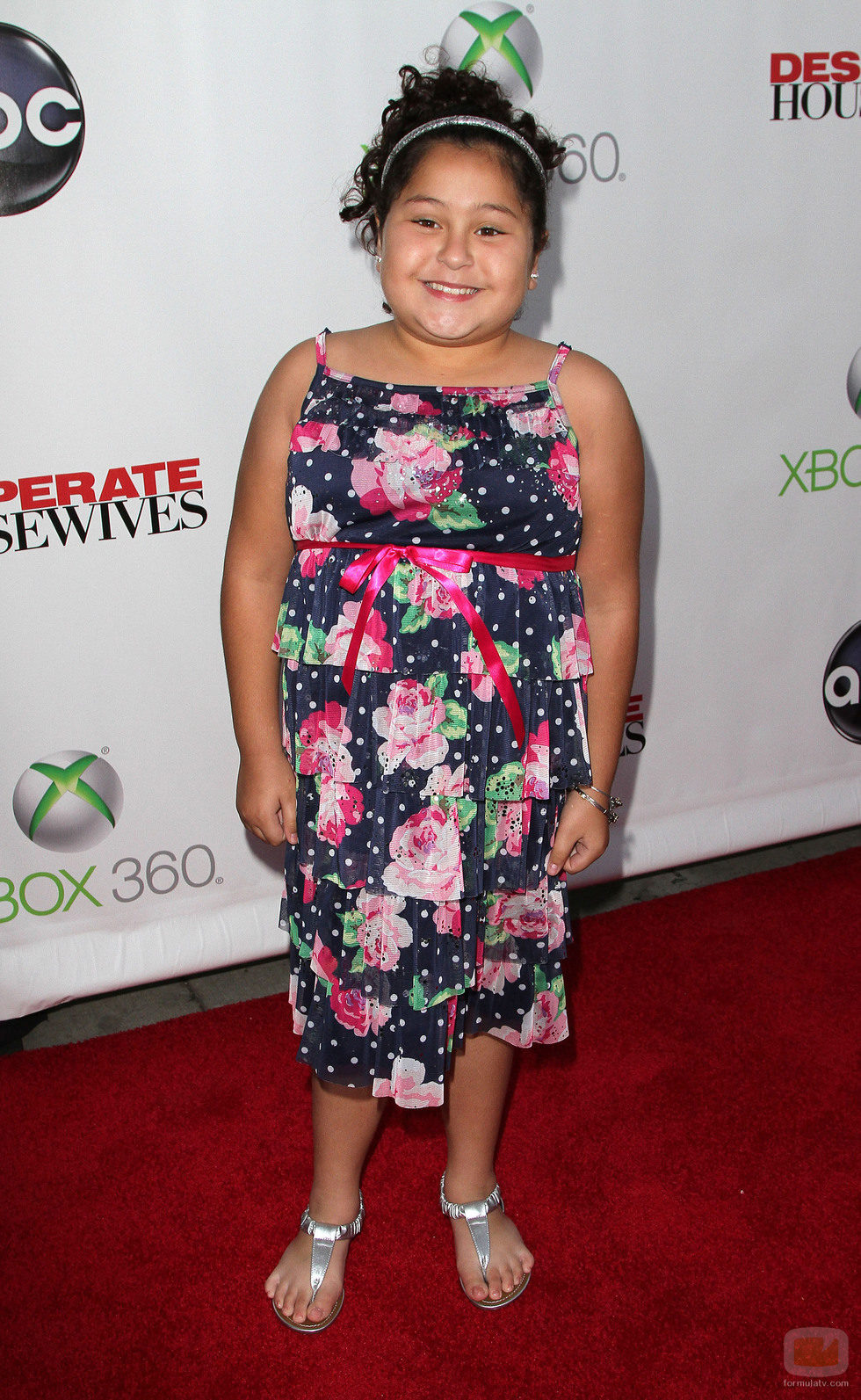 Daniella Baltodano en la fiesta final de 'Mujeres desesperadas'