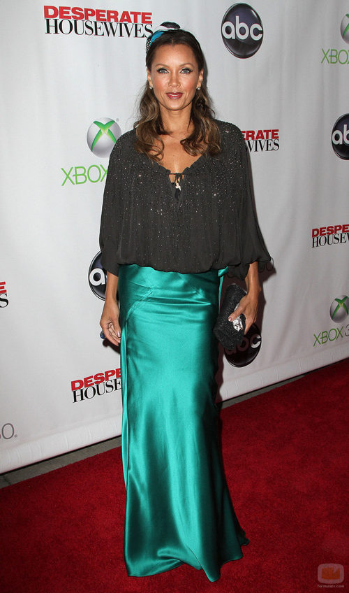Vanessa Williams en la fiesta final de 'Mujeres desesperadas'