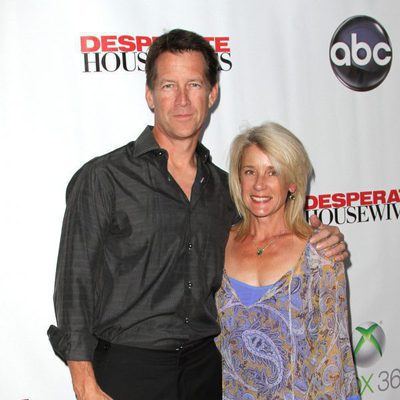 James Denton y su mujer en la fiesta final de 'Mujeres desesperadas'