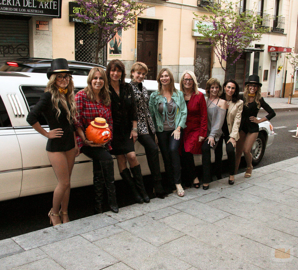 Las azafatas del 'Un, dos, tres...' en su 40º aniversario