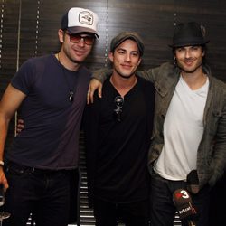 Matt Davis, Michael Trevino e Ian Somerhalder en la BloodyNightCon