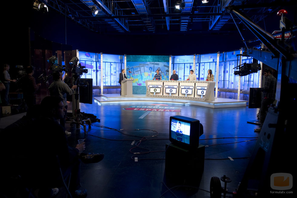 El plató de '¿Conoces España?'