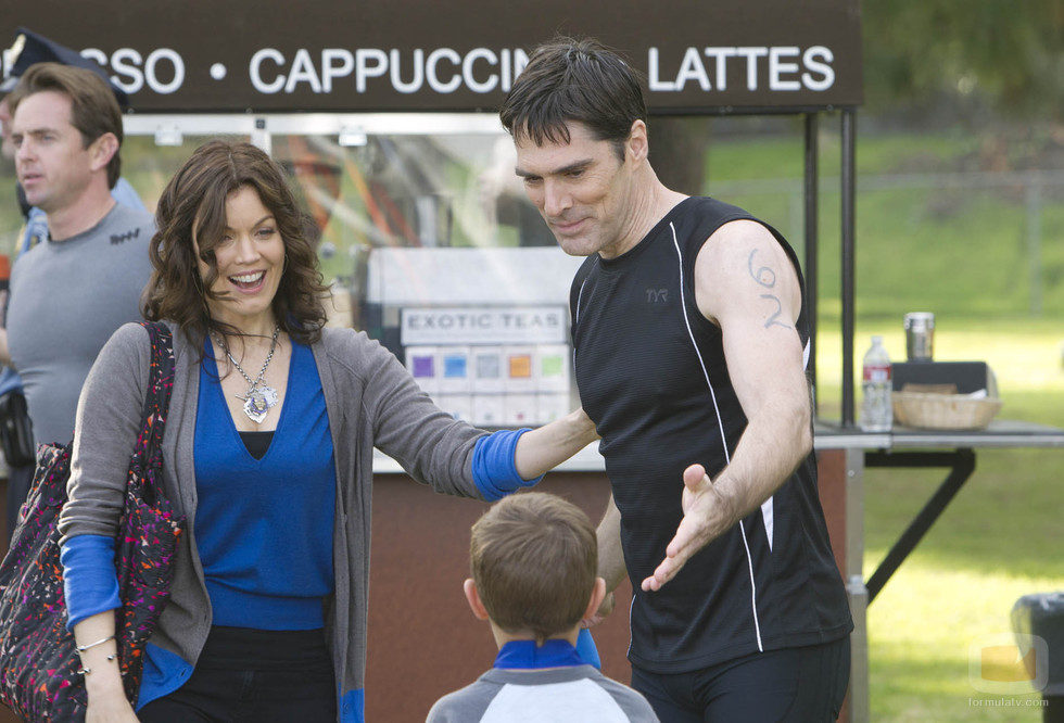 Thomas Gibson en una escena de 'Mentes Criminales'