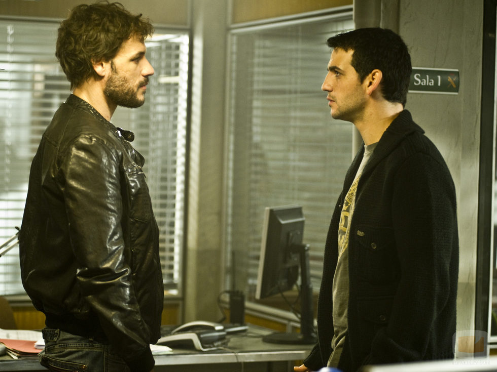 Nacho y Raúl en el capítulo "Luna llena"