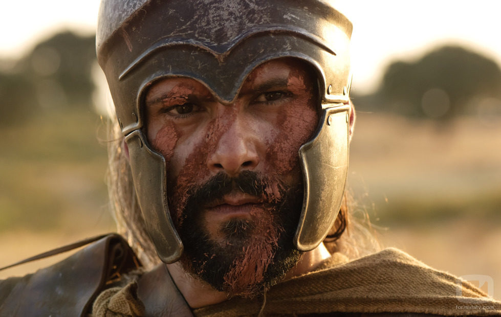 Viriato preparado para la batalla final de 'Hispania'