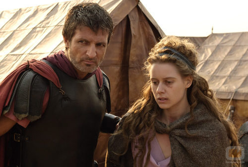 Jesús Olmedo y Manuela Vellés en la temporada final de 'Hispania'