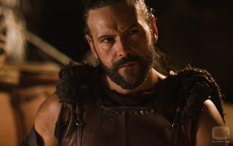 Roberto Enríquez interpreta a Viriato en la tercera temporada de 'Hispania'