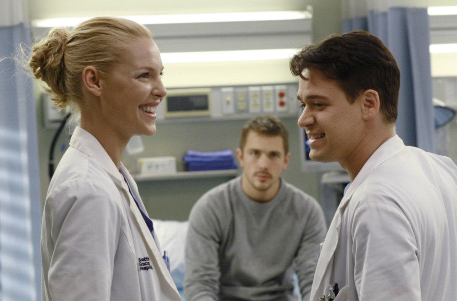 Katherine Heigl y T.R. Knight