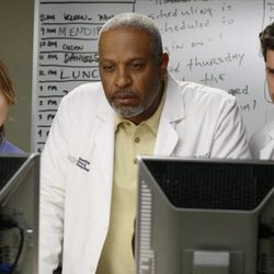 Ellen Pompeo, James Pickens Jr. y Patrick Dempsey