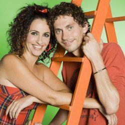 La pareja Melanie Olivares y Paco León