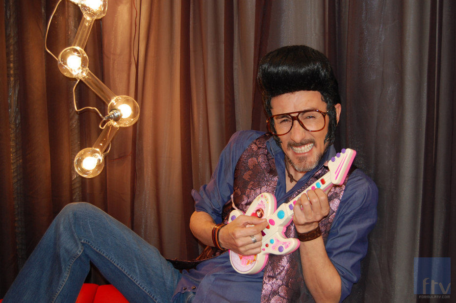 Rodolfo Chikilicuatre ensaya para representar a España en Eurovisión 2008