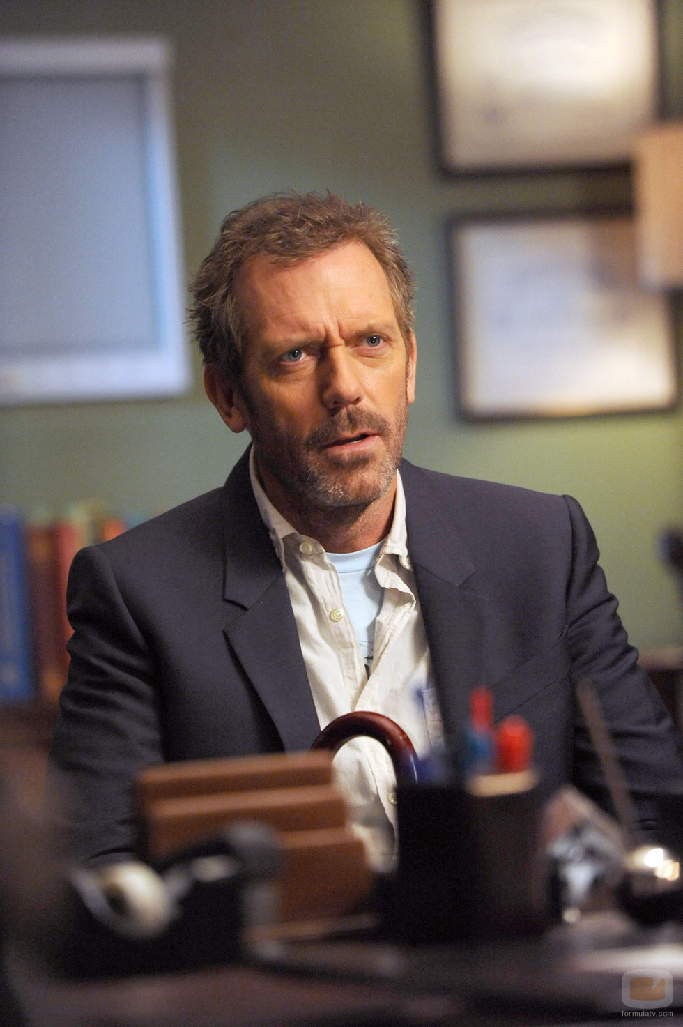 El Dr. Gregory House en el capítulo 8x21 de la serie