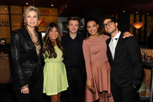 El reparto de 'Glee' en los Upfronts de Fox