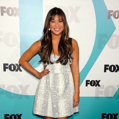 Jenna Ushkowitz en los Upfronts 2012