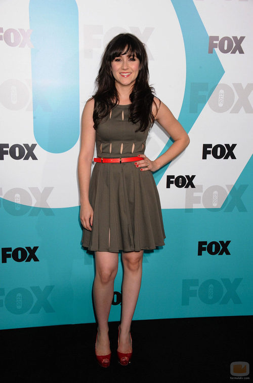 Shannon Woodward en los Upfronts 2012