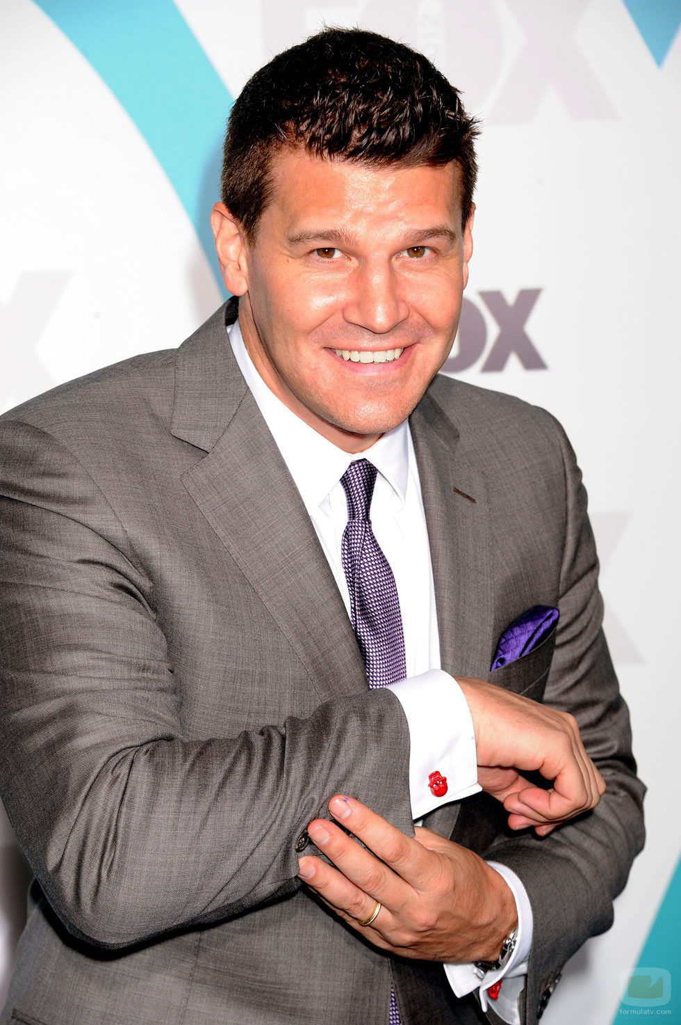 David Boreanaz en los Upfronts de Fox