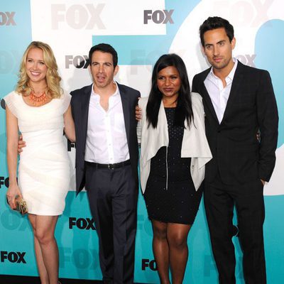 El reparto de 'The Mindy Project' en los Upfronts de Fox