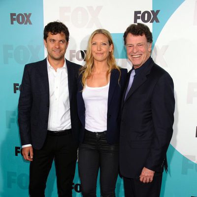 Joshua Jackson, Anna Torv y John Noble en los Upfronts 2012