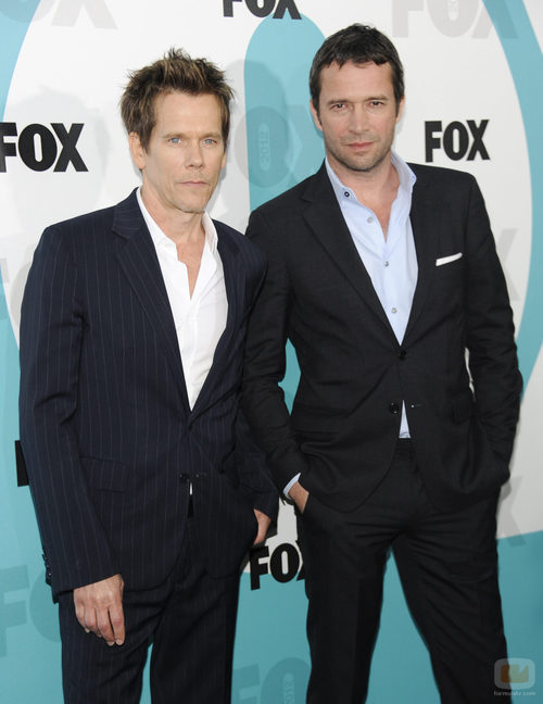 Kevin Bacon y James Purefoy en los Upfronts de Fox