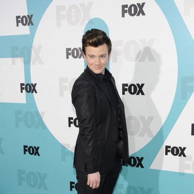 Chris Colfer en los Upfronts 2012