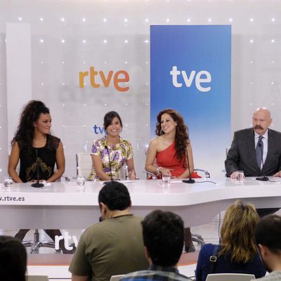 Desirée Ndjambo, Elena S. Sánchez, Pastora Soler y José María Íñigo