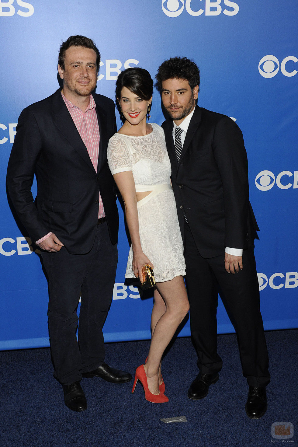 Jason Segel, Cobie Smulders y Josh Radnor en los Upfronts 2012 de CBS