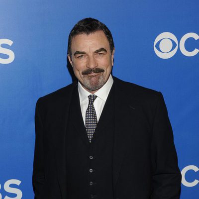 Tom Selleck de 'Blue Bloods' en los Upfronts 2012 de CBS
