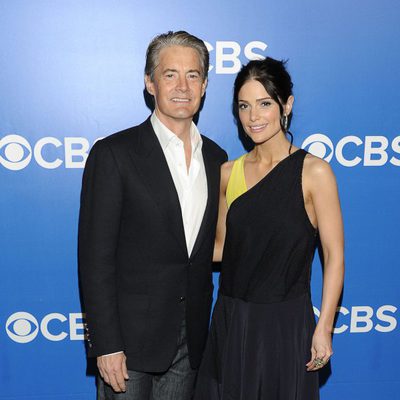 Kyle MacLachlan y Janet Montgomery de 'Made in Jersey' en los Upfronts de CBS
