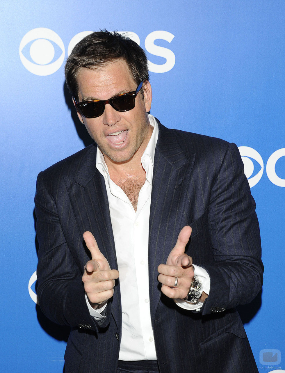 Michael Weatherly de 'NCIS' en los Upfronts 2012 de CBS