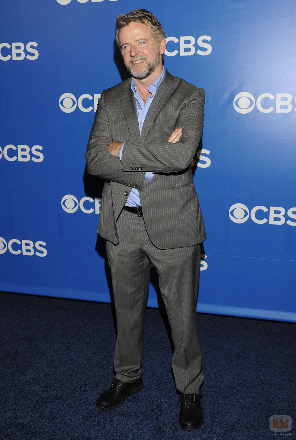 Aidan Quinn de 'Elementary' en los Upfronts 2012 de CBS