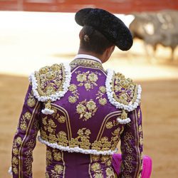 Manzanares con el traje de luces