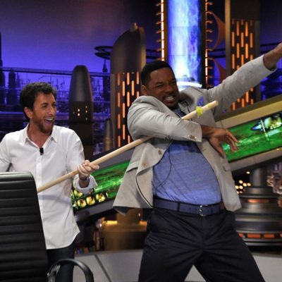 Pablo Motos y Will Smith se divierten en 'El hormiguero'