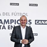 Nacho Aranda en la presentación de la Champions de Canal+