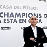 Julio Maldonado "Maldini' en la presentación de Canal+