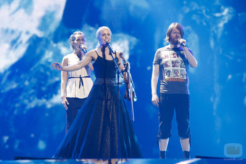 Greta Salóme y Jónsi en Eurovisión 2012