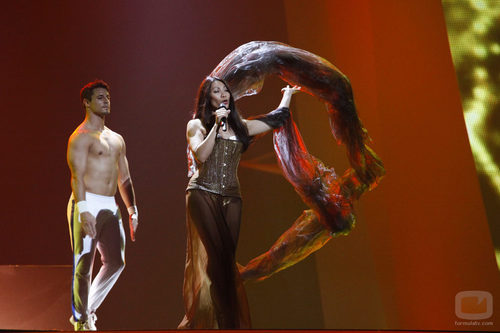 Anggun en Eurovisión 2012