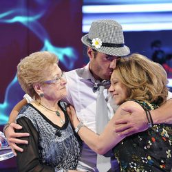 Alessandro se reencuentra con su familia en la final de 'Gran Hermano 12+1'